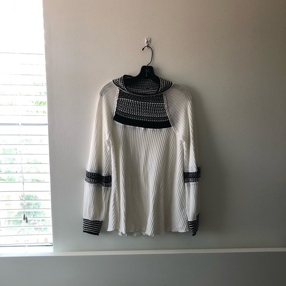 free people snow day turtleneck thermal top - Picture 2 of 4